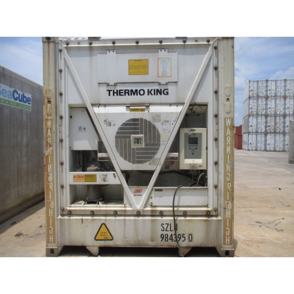 20ft/40ft reefer, temp range 25deg C to minus 25deg C