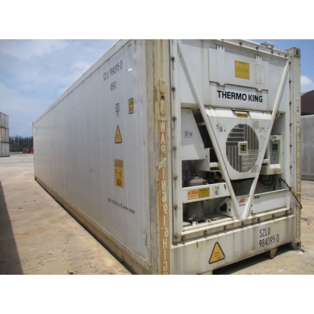 20ft/40ft reefer, temp range 25deg C to minus 25deg C